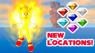 All The Chaos Emerald Locations in Sonic Chrono Adventure [upl. by Joni986]