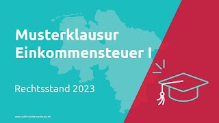 Einkommensteuer I  2024 Prüfungsvorbereitung Steuerfachangestellte [upl. by Mitman]