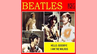 The Beatles  Hello Goodbye Instrumental amp Backing Vocals [upl. by Alegnat290]