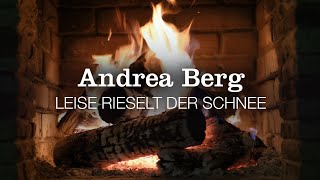 Andrea Berg  Leise rieselt der Schnee Yule Log Fireplace [upl. by Nitsir441]