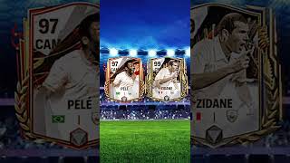 🇧🇷 Pele vs Zidane 🇫🇷  fcmobile fifamobile fifa23 footballgame vs [upl. by Elvyn]