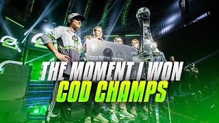 My Reaction To Winning CoD Champs [upl. by Ahsykal]