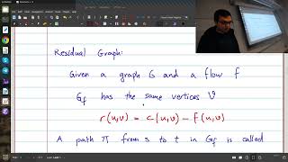 Lecture 40  Maximum Flow Algorithms of FordFulkerson EdmondsKarp and Dinitz [upl. by Suidaht614]