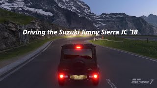 Driving the Suzuki Jimny Sierra JC 18  Gran Turismo 7 PS5 Pro [upl. by Nugent186]