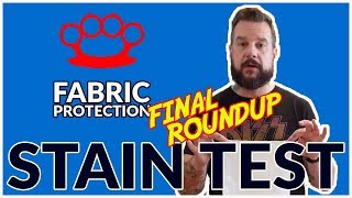 FABRIC PROTECTION TEST amp REVIEW – Final Roundup [upl. by Sumer]