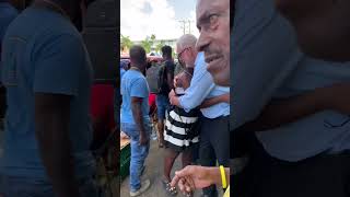 Hon Allen Chastanet visits the Castries Market [upl. by Htebaile458]