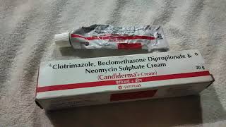 Candiderma plus cream clotrimazole neomycin sulphate cream [upl. by Adnahc]