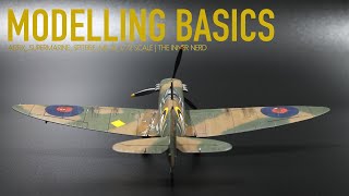 Model Making for Beginners  Airfix Spitfire MkI 172  The Inner Nerd [upl. by Ravens840]