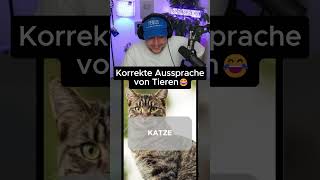 Korrekte Aussprache von Tieren😂twitch twitchclips zarbex ichbinzarbex funny viral fyp shorts [upl. by Christine931]