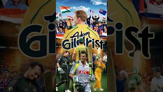 The Legend Adam Gilchrist  gilchrist cricketaustralia viral cricket [upl. by Aralomo]