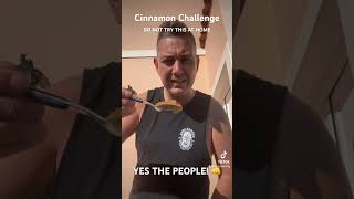 CINNAMON CHALLENGE challenge india usa canada power zakynthos sun funny food [upl. by Hogue]