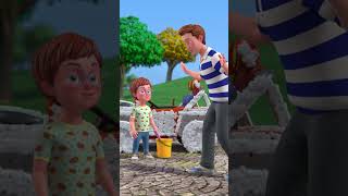 Lavado de autos  Canciones Infantiles shorts cancionesinfantiles spanishshorts [upl. by Pia250]