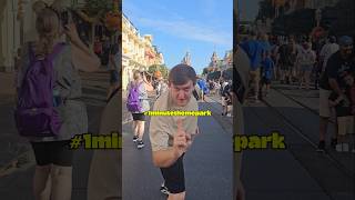 1 minute theme parks Disneys Magic kingdom Florida [upl. by Nylarej]