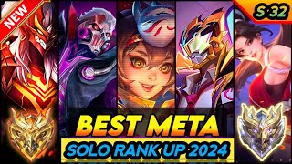 BEST META HEROES FOR SOLO RANK Update May 2024  Mobile Legends Tier List [upl. by Agni283]