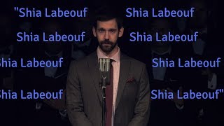 quotShia LaBeoufquot Live From Rob Cantor But They Only Say quotShia LaBeoufquot [upl. by Vitek997]