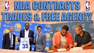 NBA Contracts Trades amp Free Agency Explained [upl. by Gabriella943]