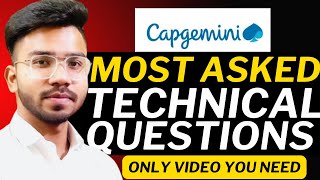 Capgemini Technical Assessment MCQ  Most Asked Questions Leaked🔥 [upl. by Maighdiln711]