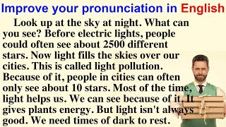 Reading Practice Improve your pronunciation in English [upl. by Aninotna]