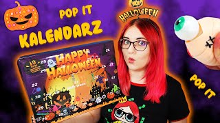 Kalendarz HALLOWEEN z FIDGET TOYS 🎃 POP IT [upl. by Aubarta]