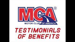 MCA Testimonials of Benefits Motor Club of America [upl. by Entroc]