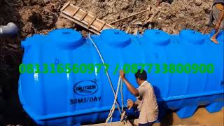 Cara Memasang Septic Tank Ipal Stp Biotech Yang Baik Dan Benar [upl. by Vitia624]