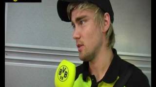 Trainingslager Tag 1  Interview mit Marcel Schmelzer vor dem Abflug ins Trainingslager [upl. by Raddy]