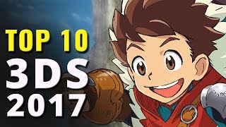 Top 10 Nintendo 3DS Games of 2017  3DS Games of the Year [upl. by Crompton538]