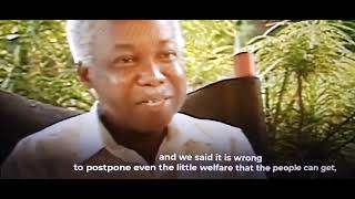 Developmentalism amp Welfarism  Dr Julius Nyerere [upl. by Enirbas]