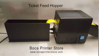 TICKET FEED HOPPER  Boca Printer Store [upl. by Nnagem]