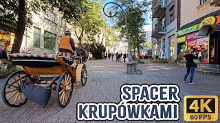 🔴Zakopane Krupówki wycieczka z KONIEM 🐎w 4K❗20240930 ASMR [upl. by Oinotla]