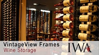 VintageView FloortoCeiling Frame Installation from International Wine Accessories [upl. by Clorinde674]