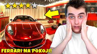 Přežil Jsem Noc ve FERRARI HOTELU 🚘😴 [upl. by Thgiwd154]