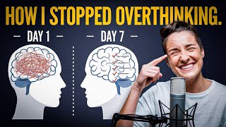 Overcome your OVERTHINKING with Simple Steps [upl. by Behn]