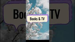 IELTS Speaking Part 1Books amp TV [upl. by Aehc]