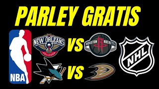 🔥PRONÓSTICOS DEPORTIVOS GRATIS NBA NHL MIÉRCOLES 31012024 PARLEY GRATIS PICKS NBA PICKS NHL🔥 [upl. by Morril]