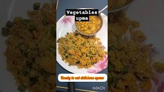 LETS MAKE A VEGETABLES UPMA foodyoutubeshorts cookinghealthybrekfastshortseatwell Live well [upl. by Moya463]