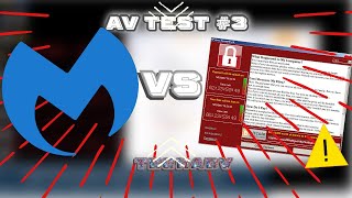 AV Test 3  Malwarebytes vs Wannacry 2024 [upl. by Laup267]