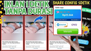 SEBELUM SC4M BONGKAR CARA DAPAT FULL IKLAN 1 DETIK TANPA DURASI DI LEGEND MERGEampSHARE CF IKLAN 5D [upl. by Sutit]