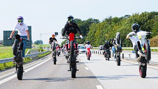 2400 Dirtbikes Takes Over The Streets [upl. by Redna673]