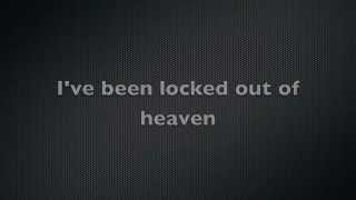 Bruno Mars  Locked out of Heaven Lyrics [upl. by Thordis]