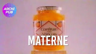 Publicité confitures Materne  1986 [upl. by Yerffeg]