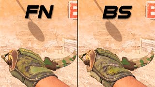 CS2 Specialist Gloves  Forest DDPAT  Skin showcase all floats 4K60FPS [upl. by Bowes]