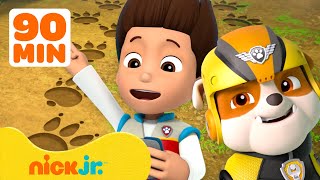 PAW Patrol Finds Everything Thats Missing w Rubble  90 Minutes  Nick Jr [upl. by Carmella673]