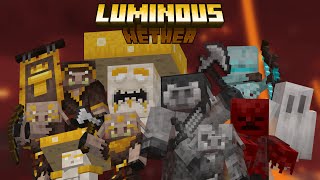 Luminous Nether 1201 1204  Full Mod Showcase [upl. by Anwahsiek]