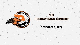 Beavercreek High School Holiday Band Concert December 5 2024 [upl. by Laefar]