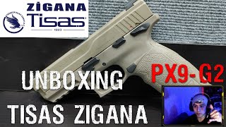 UNBOXING TISAS ZIGANA PX9 G2 [upl. by Schnell]