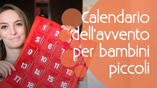 Calendario dellavvento per bambini piccoli 🎄DIVERSO DAL SOLITO [upl. by Eudosia289]