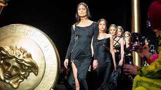 Versace Womens FallWinter 2019  Fashion Show [upl. by Airliah]