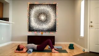 Mixed Level Vinyasa Flow with Focus on Thoracic Spinal Opening [upl. by Kirre]