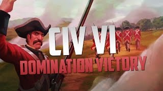 Civilization 6 Domination Victory Cutscene  Cinematic  As England [upl. by Hakeber]